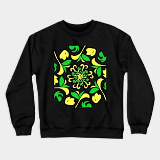 Mandala flowers abstract Crewneck Sweatshirt